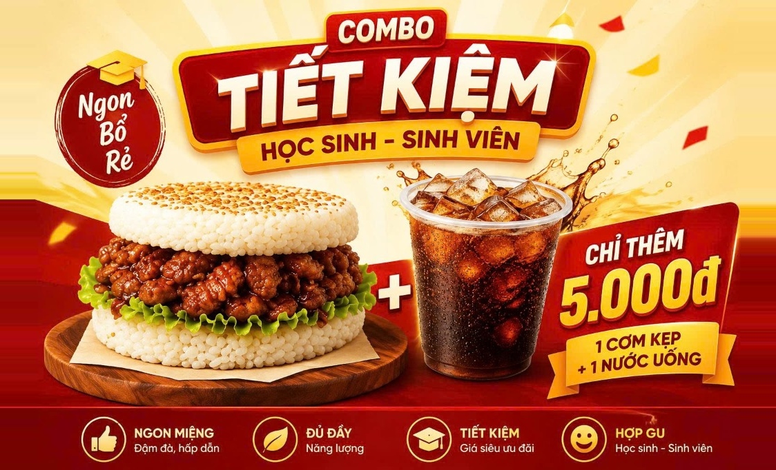 COMBO TIẾT KIỆM HỌC SINH - SINH VIÊN